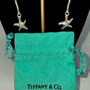 Tiffany & Co. Vintage Silver Starfish Earrings by Paloma Picasso